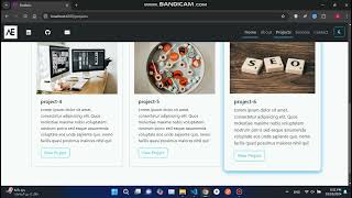 Personal Portfolio using MEAN stack