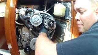 Sailboat engine maintenance: An old Yanmar 2GM20F diesel, let's do an oil change!