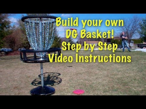 How to Build a Disc Golf Basket Step by Step Video Instructions How to Build a Disc Golf Basket Step by Step Video Instructions