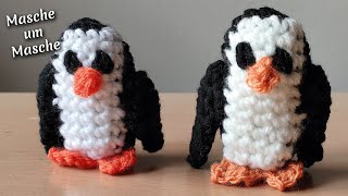 Einfache 🐧 Pinguin-Häkelanleitung: Perfekt für alle Niveaus! | Masche um Masche 🧶