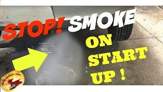 How To STOP a Car or Truck From SMOKING at STARTUP