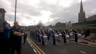 Cambuslang Volunteers FB     Londonderry on the Foyle fountain)