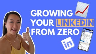 How to Grow on LinkedIn with 0 views and 0 Engagement