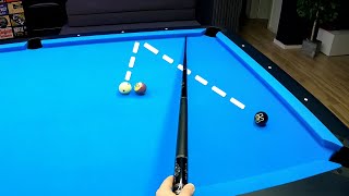The Simple Way to Aim One Rail Kick Shots (No Guessing)