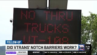 VTrans officials still bullish on Notch Road barriers