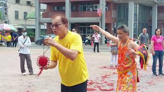 淡水威聖宮，操寶參禮元帥，新營太子宮1120715