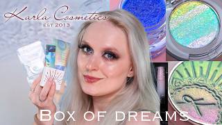 Karla Cosmetics Box Of Dreams (velvet dreams, shadow potion eclipse, lagoon waves, krazy kat)