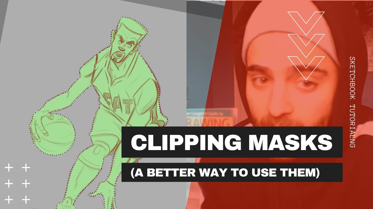 A Better Way To Use Clipping Masks In Sketchbook - YouTube