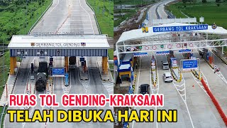 TOL PROBOWANGI RUAS GENDING KRAKSAAN TELAH DIBUKA HARI INI TGL 21 DESEMBER 2024 Sampai 5 Januari 25