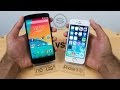 Nexus 5 vs iPhone 5s - Hands-on