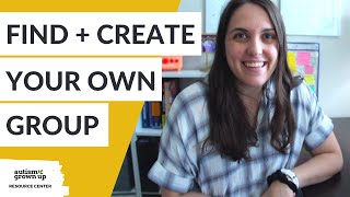 Find support through the AUTISM COMMUNITY // GROUPS in the AGU Online Community