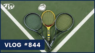 Closer look at the NEW HEAD Gravity tennis racquets; value string & vintage racquets! VLOG 844