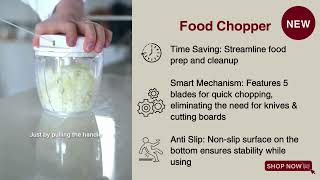 NEW at MUJI | Food Chopper