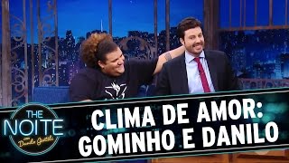 The Noite (14/11/16) - Clima de amor: Gominho e Danilo