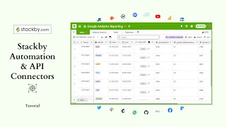 Stackby Tutorial Part 3 - Stackby Automation & API Connectors