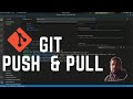 Git Push and Pull, Cloning a file from GitHub/ GitLab