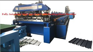 【ZHONGTUO】Fully Automatic 40m/min IBR Metal Roofing Sheet Machine for Bahrain