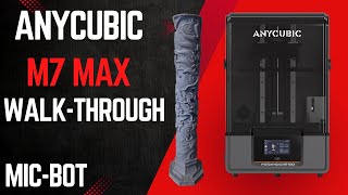 Anycubic M7 Max: Full Setup, Configuration and Walk-through #anycubic #resinprinting  #m7max #3d