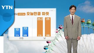 [날씨] 내일 '입하' 어린이날...오늘만큼 따뜻 / YTN