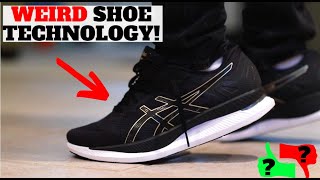 WEIRD SHOE TECHNOLOGY! ASICS GLIDERIDE REVIEW (CASUAL)