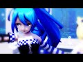 mmd miku u0026 rin sea breeze