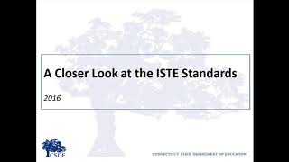 Technology for Learning and Careers: ISTE Standards