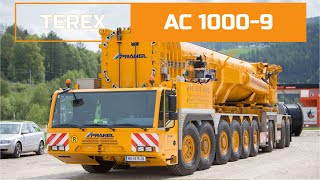 TEREX AC 1000-9 - one of the most powerful all-terrain cranes in the world