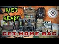 PREPARING FOR CIVIL UNREST - GET HOME BAG RESTOCK - PART 1. OF SHTF READINESS SERIES #bugoutbag