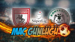 Samsunspor 1-1 Konyaspor (Maç Günlüğü)