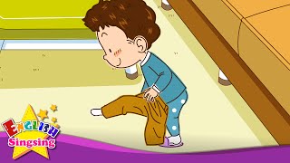 [Imperative sentence] Put on your pants. Put on your coat. - Easy Dialogue - English for kids.