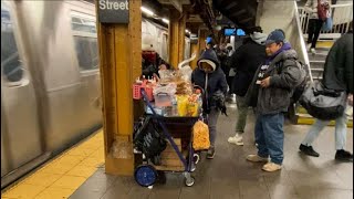 Row Hotel and migrants in New York City