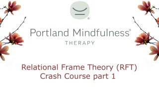 Relational Frame Theory (RFT) crash course pt 1