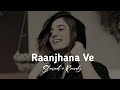 Raanjhana Ve #slowedreversong | Soham Naik,Antara Mitra | Hindi #lofi Song