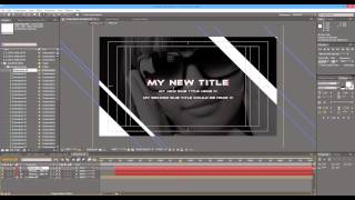 After Effects Video Tutorial - Slideshow III