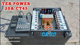 Tes Power 20a ct45 | Tes Loss Di Luar | Pesanan Binuang Kalsel