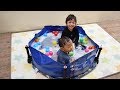 Review Mommy Kolam air Trampoline OKIEDOG dan cara pemasangan