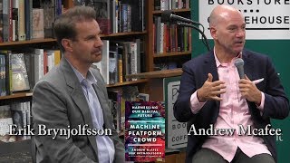 Andrew McAfee and Erik Brynjolfsson, "Machine, Platform, Crowd"