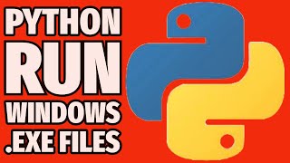 Python Mini Project - Run Windows EXE Files 2024