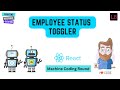 Employee Online Status Toggle | React Interview Question