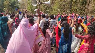 आदिवासी शादी । ग्राम कालिकुंडी । आदिवासी शादी का वीडियो 2025 ।Adivasi dulha dulhan dance