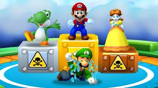 Mario Party 3DS - Best Minigames Peach Vs Luigi Vs Yoshi Vs Waluigi - Who’s the Ultimate Champion?