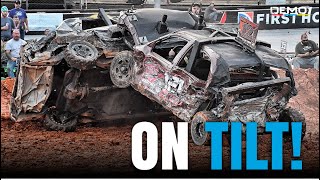 DEMO 1 | NLR/Whittaker Salvage vs Triple Threat Derby | RD 2 Heat 1 | Pro Lite | Demolition Derby