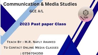 AL/MEDIA | 2023 Past paper class- தொடர்-01