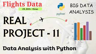 Analyse Airlines' Flights Dataset like a Pro with Python #dataanalysis #python #airlines
