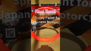 How to achieve #SamuraiPaint Fluorescent Orange