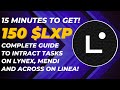 [ONLY 1 WEEK LEFT] DON'T MISS THE CHANCE TO GET MORE LINEA $LXP DOING THIS!