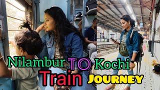 ഞങ്ങളുടെ ആദ്യത്തെ train journey vlog ...Nilambur to kochi journey #trainjourney #harithasudheesh