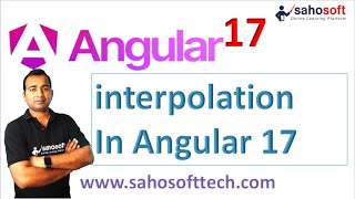 interpolation Binding in Angular 17 | Data Binding | Angular 17 Tutorials in Hindi
