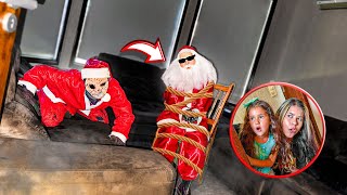 O PAPAI NOEL ASSUSTADOR SEQUESTROU O PAPAI NOEL BONZINHO!