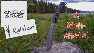 Anglo Arms Kalahari Machete Review, bushcraft and survival, outdoor testing